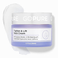 goPure Tighten and Lift Neck Cream - Clinically Tested - Pack of 2