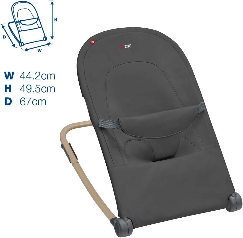 Mother’s Choice Acacia Rocker: Ultra-Lightweight, Compact, Fold Flat Storage and Comfortable