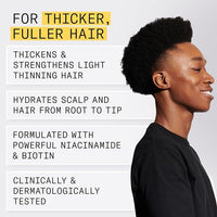 Nioxin Scalp + Hair Thickening System Kits | For Natural, Colored, & Damaged Hair with Light to Progressed Thinning | Strengthen & Boost Hair Density with Niacinamide & Biotin | 1 Month Supply