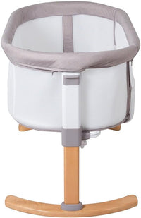 Childcare Easy to Attach and Remove Osmo Breathable Bedside Sleeper Bassinet - Beech