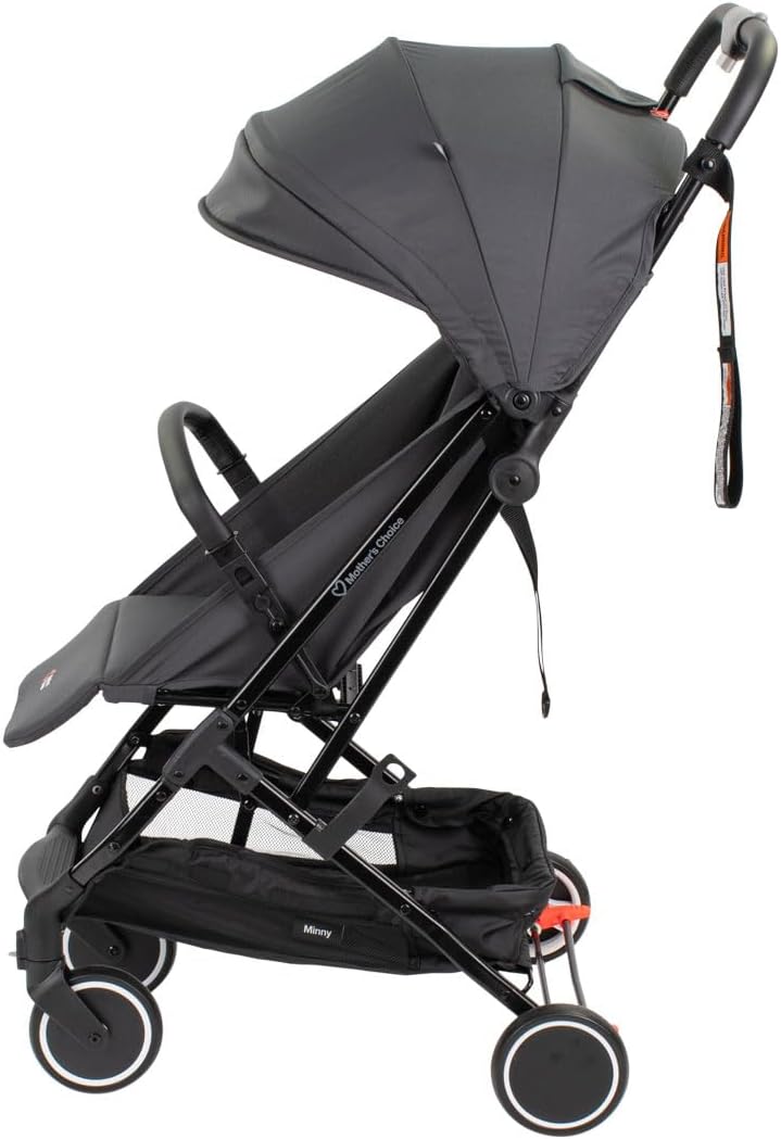 Mother's Choice Minny Ultra Compact Trolley Stroller, Mineral Grey