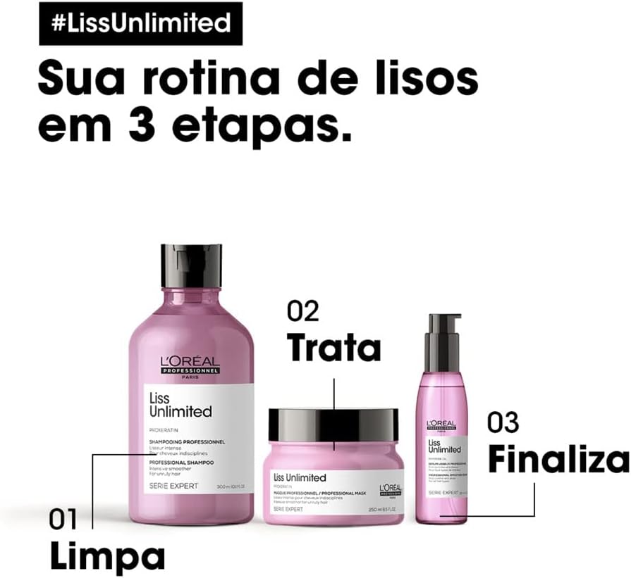 L’Oreal Professionnel Serie Expert Liss Unlimited Shampoo 300 ml