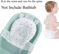 HORREX Bathtub Seat Baby One-Piece Baby Bathtub Blue