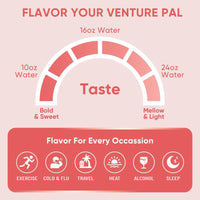 Venture Pal Sugar Free Electrolyte Powder Packets - Liquid Daily IV Drink Mix for Rapid Hydration & Party Recovery | 5 Vitamins & 7 Electrolytes| Keto Friendly | Non-GMO | Certified Vegan | 16 Sticks
