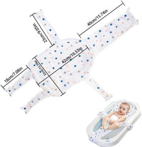 HORREX Bathtub Seat Baby One-Piece Baby Bathtub Blue