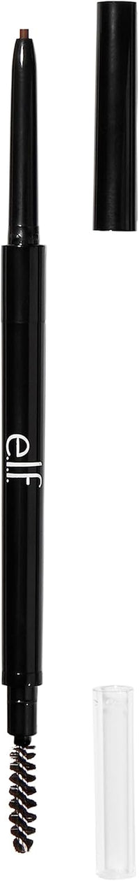 e.l.f. Ultra Precise Brow Pencil, Creamy, Micro-Slim, Precise, Defines, Creates Full, Natural-Looking Brows, Tames and Combs Brow Hair, 0.002 Oz, Brunette, 1 Count
