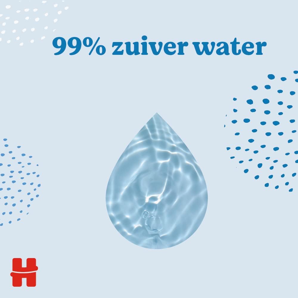 Huggies Pure Wipes 10x56 Refill Bags. Bulk Carton. 560 Wipes