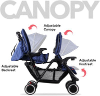 Mamakiddies Tandem Stroller Twin