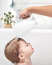 Skip Hop Moby Hair Wash Cup for Tear-Free Hair Washing White