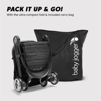 Baby Jogger City Tour 2 Stroller (Shadow Grey) - Prams & Strollers, Super Lightweight and Compact, one Handed fold, Travel Pram, Carry on Luggage, UV50+ Canopy