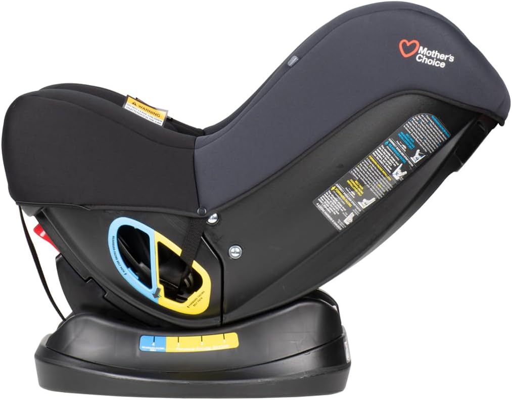Mothers Choice Trophy Convertible Car Seat - Newborn to 4 Years, Comfort & Safety with Easy Recline, Secure Installation, and Compact Design