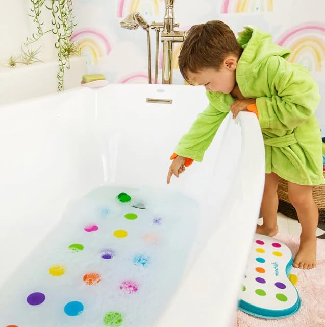 Munchkin Dots Bath Mat, Multicoloured