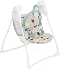 Graco Baby Delight Swing with 2 swing speeds, compact fold and lightweight at only 4.67kg, for rest for play. Suitable from birth to approx. 6 months (0-9kg), Playtime fashion
