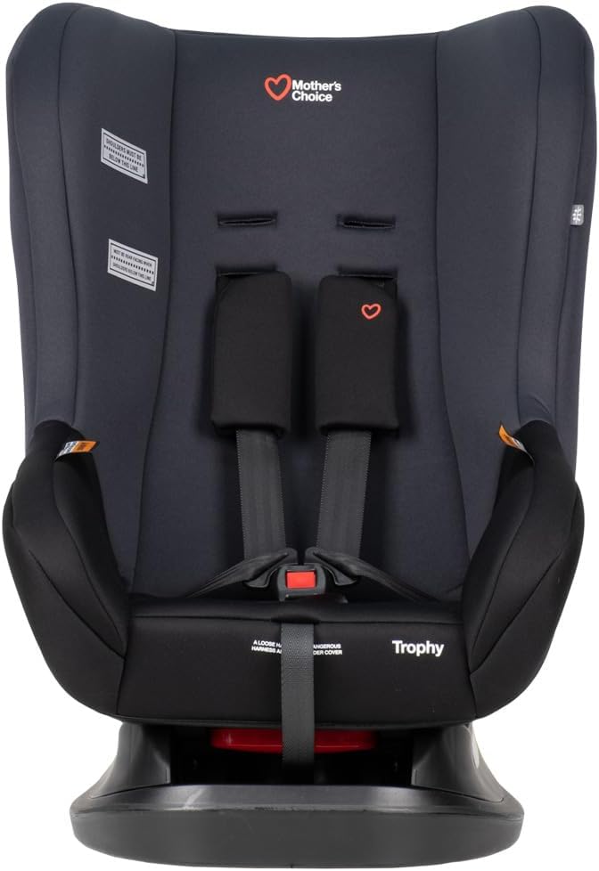 Mothers Choice Trophy Convertible Car Seat - Newborn to 4 Years, Comfort & Safety with Easy Recline, Secure Installation, and Compact Design
