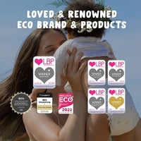 Eco by Naty Eco-Friendly Baby Nappies - 100% Plant-Based Materials on Skin, Soft, for Sensitive Skin & Super Absorbent (Size 4, 88 Count)