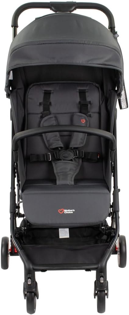 Mother's Choice Minny Ultra Compact Trolley Stroller, Mineral Grey