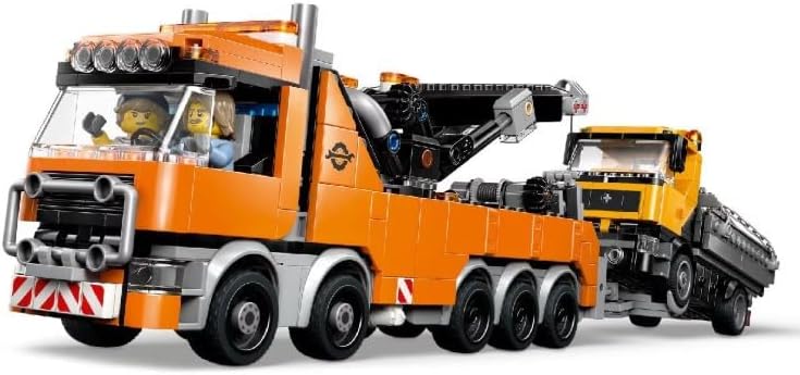 LEGO® City Heavy-Duty Recovery Tow Truck with Crane for Ages 8 and up
