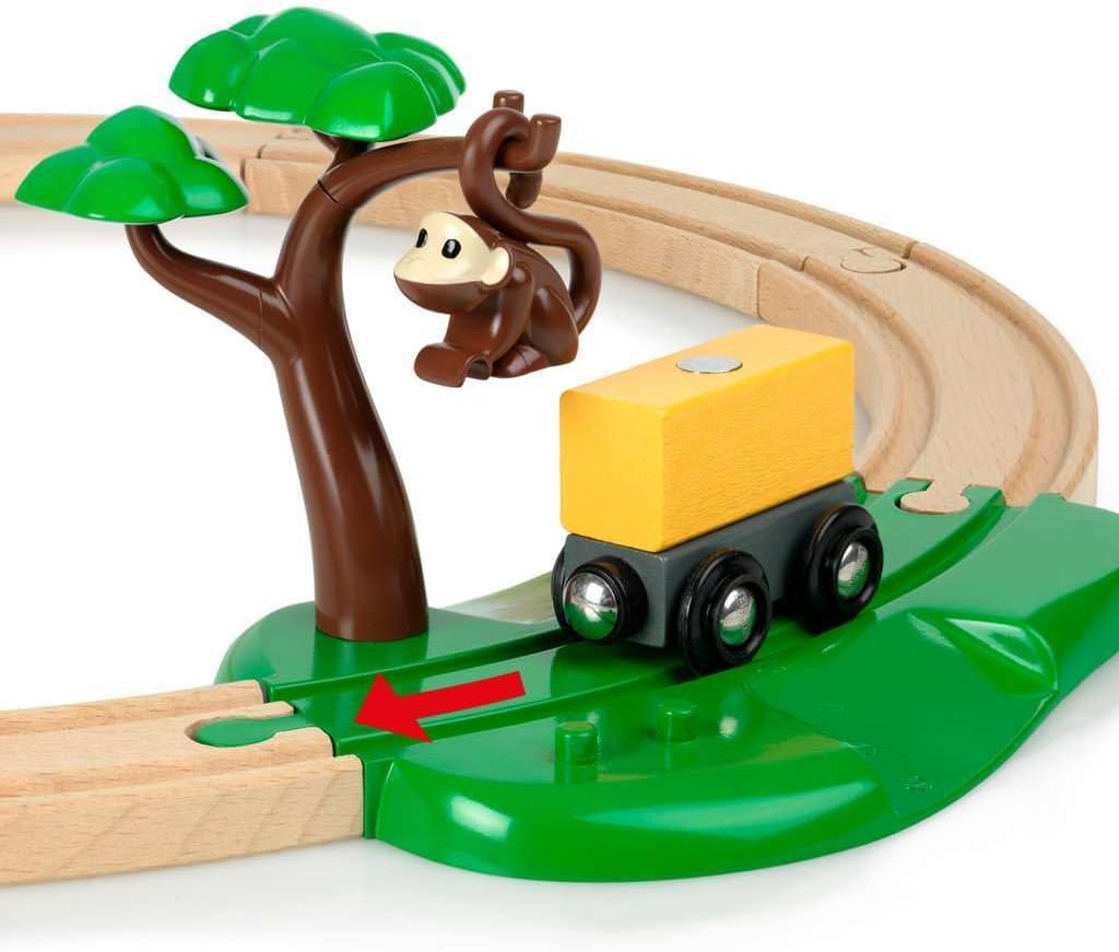 BRIO - Safari Railway Set 17 Pieces