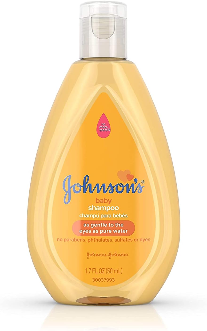 Johnson's Baby Shampoo, Travel Size, 1.5 Ounce (Pack of 3)