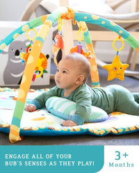 Little Archer & Co Baby Play Mat Gym - 82 x 82 x 55 cm Vibrant Colour Floor Activity