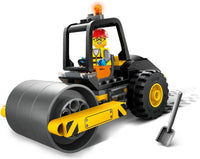 LEGO City Construction Steamroller, Vehicle Toy for 5+ Year Old Boys & Girls