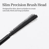 Erinde Black Mascara for Older Women 60 Plus, Extreme Length and Volume Waterproof Mascara