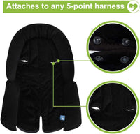 COOLBEBE Upgraded 3-in-1 Babybody Support for Newborn Infant Toddler - Extra Soft Car Seat Insert Cushion Pad, Perfect for Carseats, Strollers, Swings