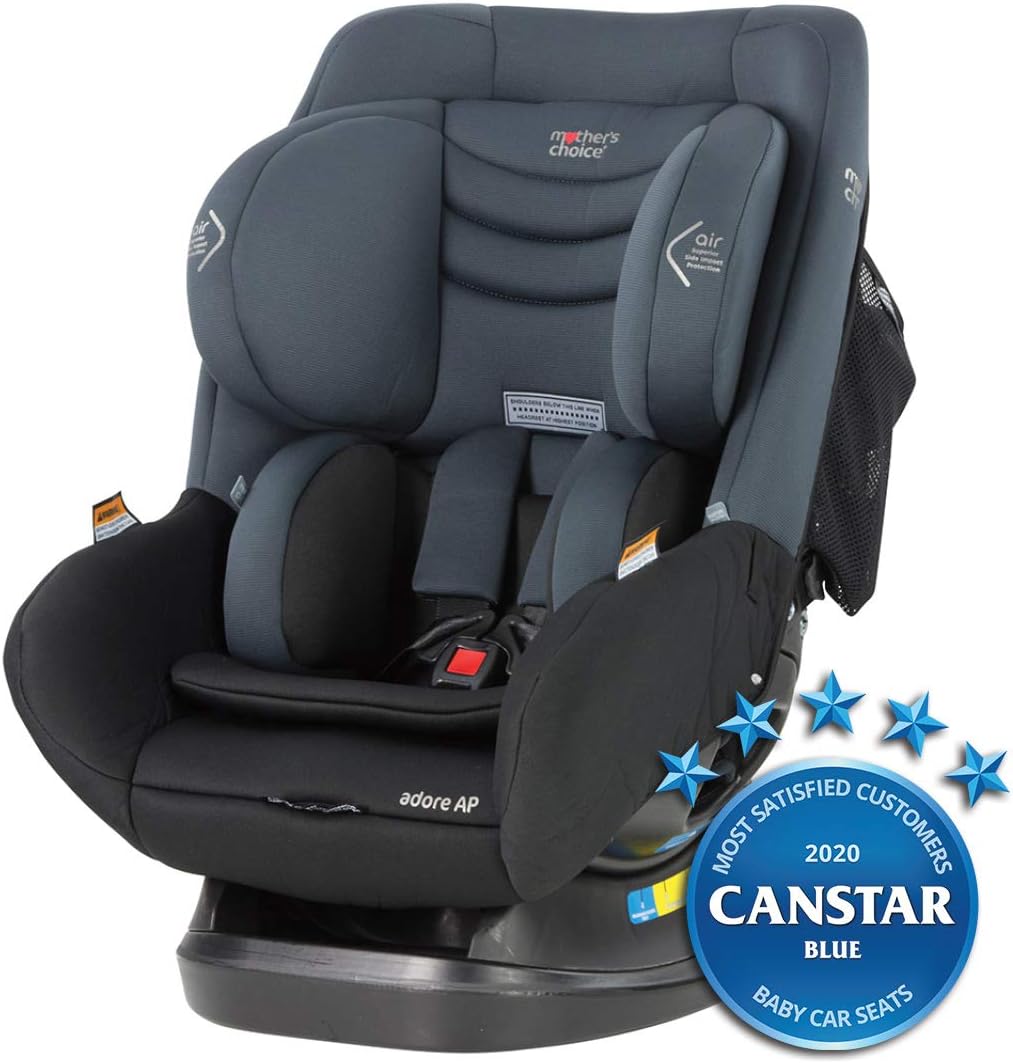 Mother's Choice Convertible Car Seat Adore AP - Titanium Grey
