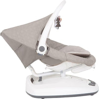 Graco Move with Me Soother with 5 swaying speeds, music, 2 recline positions, 2 vibration settings and folds up for storage. Suitable from birth to approx. 6 months (0-9kgs), Little Adventures