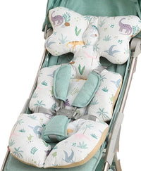 Poemtian Baby Seat Pad Liner for Stroller,Car Seat Insert,Thickened Cotton Baby Seat Pad for Car Seat and Stroller (B)
