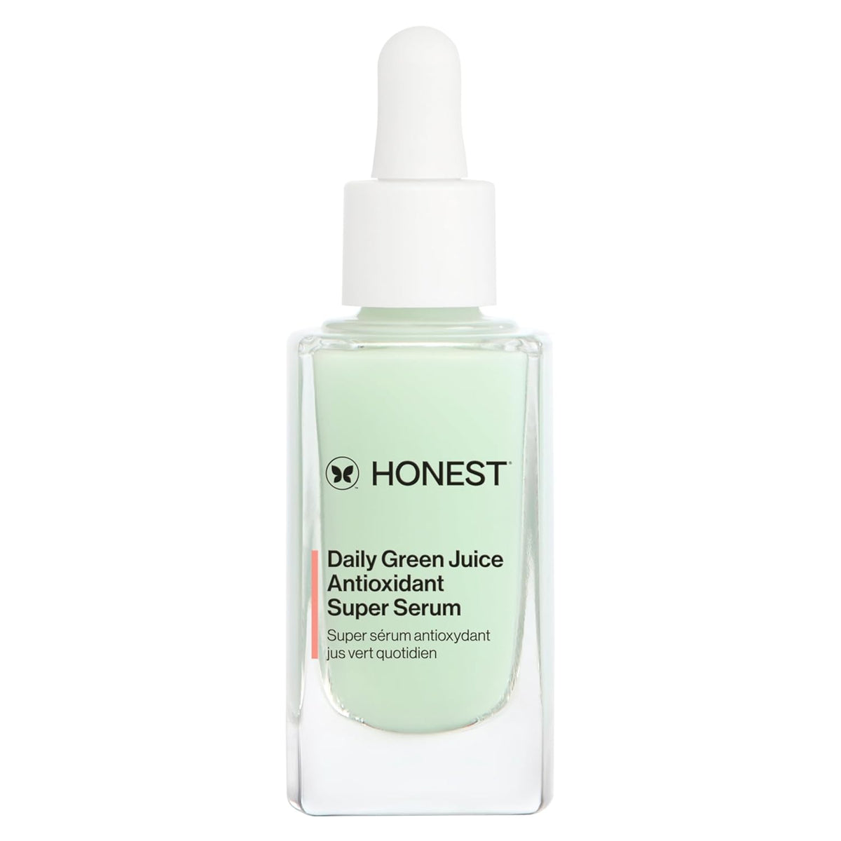 Honest Beauty Daily Green Juice Antioxidant Super Serum | Improves Skin Tone + Texture | Niacinamide + Hyaluronic Acid | Vegan + Cruelty Free | 1 fl oz