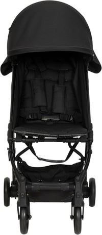 Safe-n-Sound Weekender Stroller, Compact, Lightweight Self Standing Fold with Adjustable Built in Carry Strap, 6kg Basket Capacity, Black (37015)