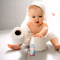 ProctyClean PopoLino Baby Mild Popo Foam Instead of Baby Wipes Cleaning Foam Vegan and Natural Cosmetics Popo Foam with Aloe Vera, Hamamelis, Bergamot and Vitamin E. Makes Bottom and Environment Happy