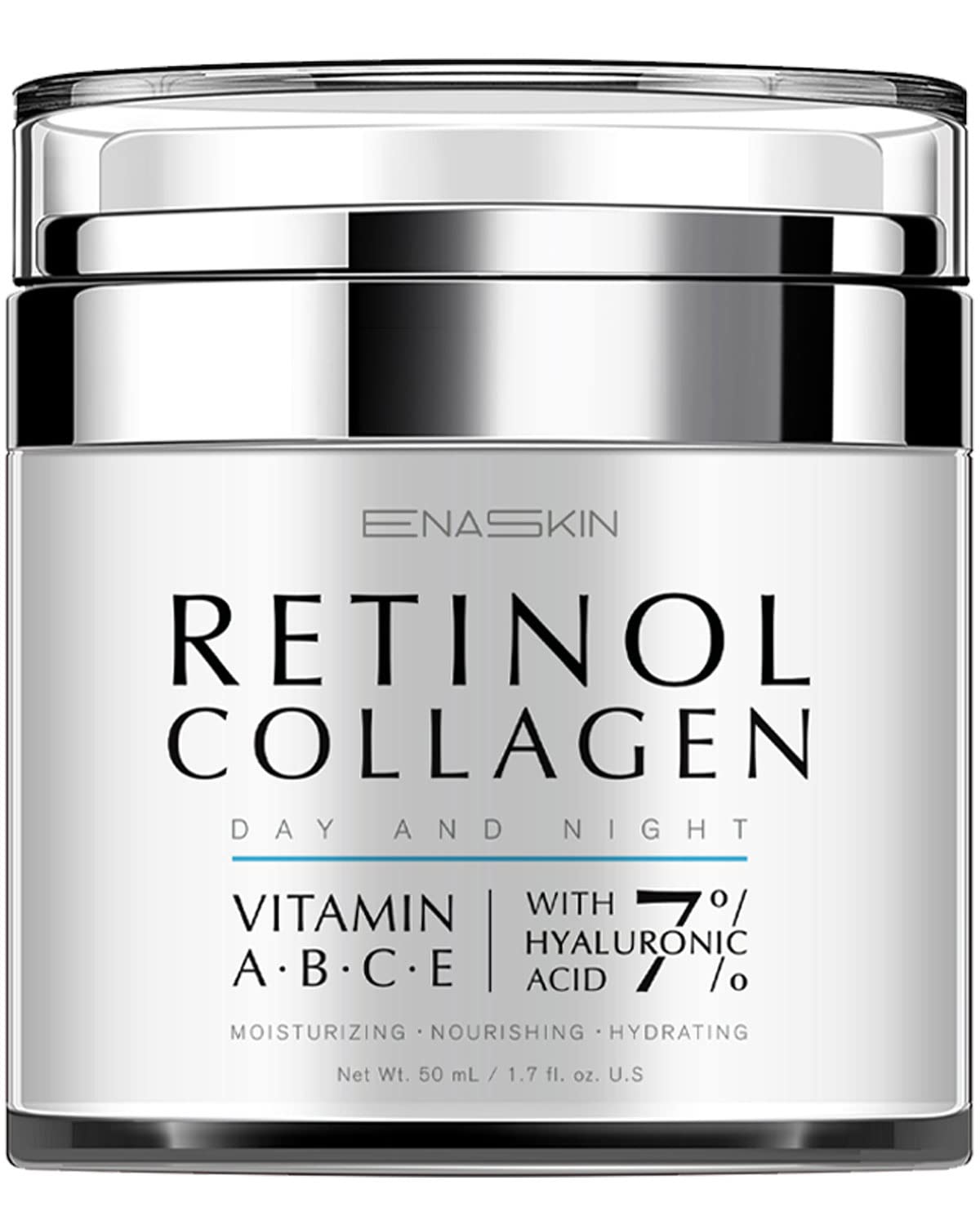 EnaSkin Retinol Cream for Wrinkles: Face Neck Collagen Cream for Tightening Skin - Anti Aging