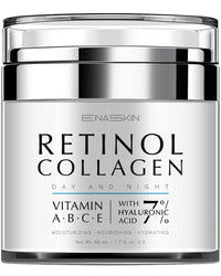 EnaSkin Retinol Cream for Wrinkles: Face Neck Collagen Cream for Tightening Skin - Anti Aging