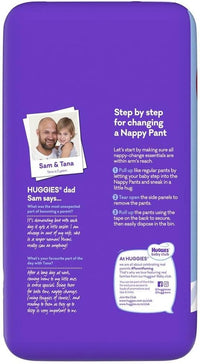 Huggies Ultra Dry Nappy Pants for 15 Plus Kg Boys (Pack of 24)