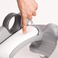 Potty Training Toilet Seat with Step Stool Ladder for Boys and Girls Baby (Gray)