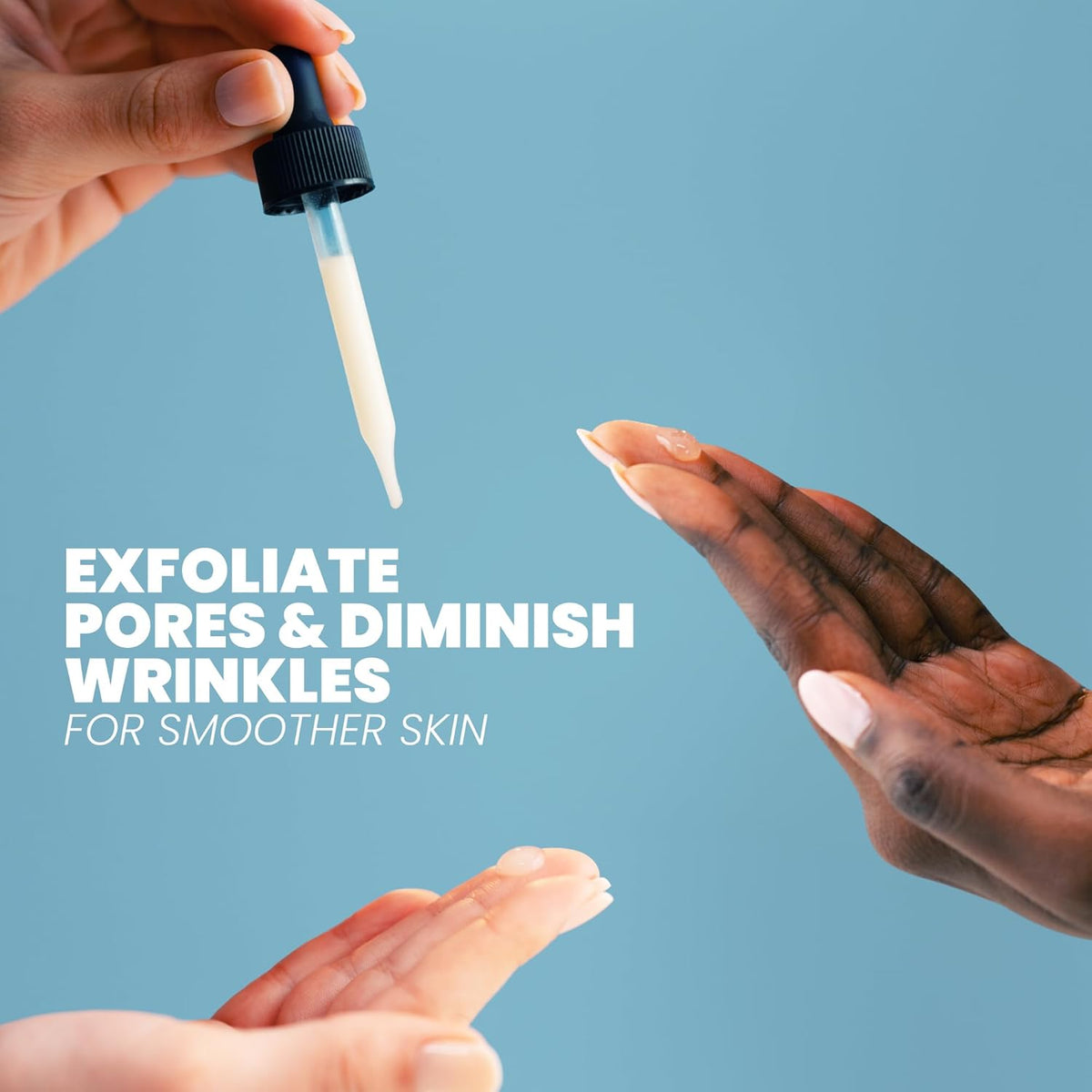 Eva Naturals Facelift in a Bottle - 3-in-1 Anti-Aging Set with Retinol Serum, Vitamin C Serum