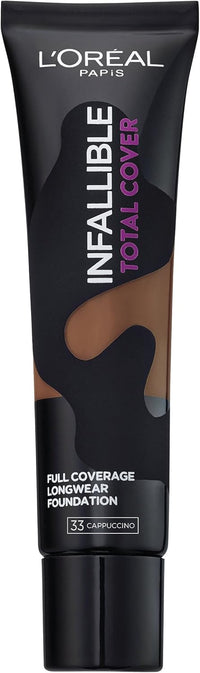 L'Oreal Paris Infallible Total Cover Foundation, Number 33, Cappucino