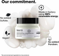 L'Oréal Professionnel Hair Mask for Coloured and Damaged Hair, Long-Lasting Colours & Shine, Series Expert, Metal DX Mask, 250 ml