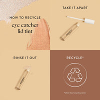 Honest Beauty Eye Catcher Lid Tint | Lightweight Liquid Eyeshadow | Vegan + Cruelty Free | Happy Hour, .12 fl oz