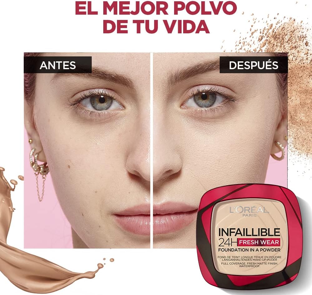 L’Oréal Paris Infallible Foundation in a Powder 245 Golden Honey
