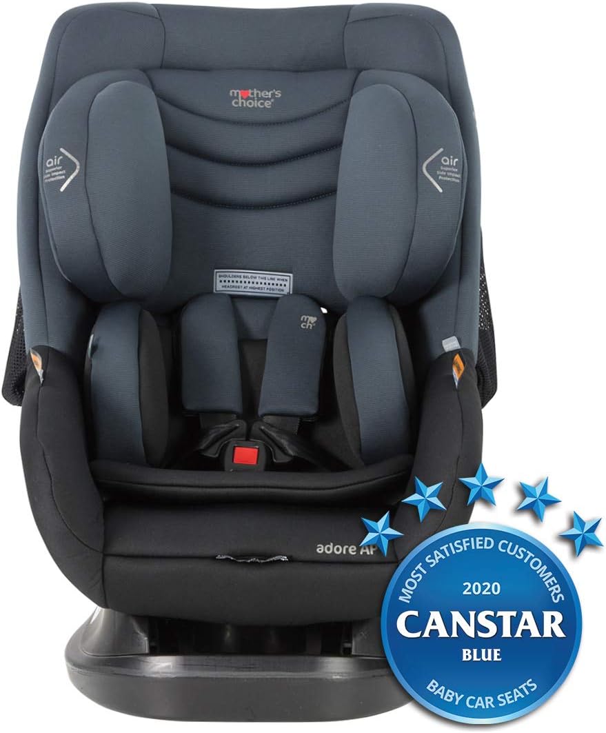 Mother's Choice Convertible Car Seat Adore AP - Titanium Grey