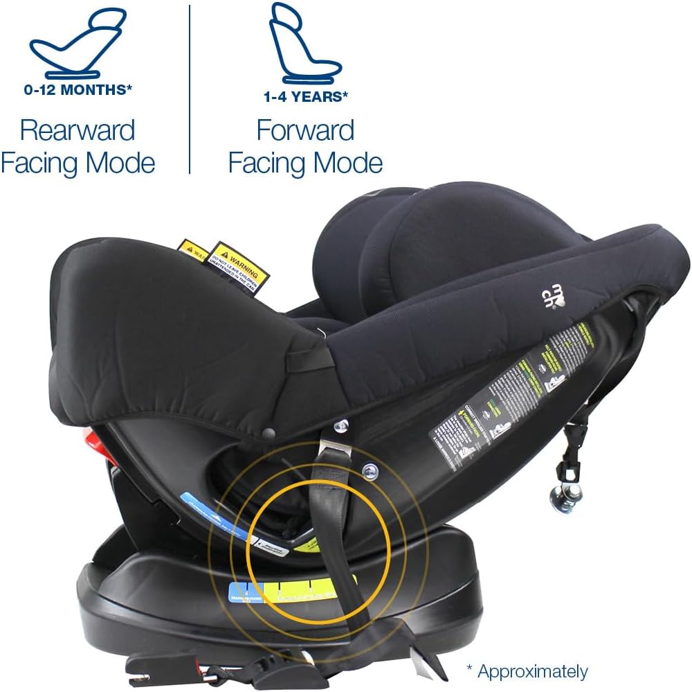 Mother's Choice Convertible Car Seat Adore AP - Black Space