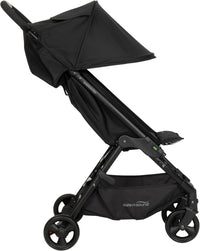 Safe-n-Sound Weekender Stroller, Compact, Lightweight Self Standing Fold with Adjustable Built in Carry Strap, 6kg Basket Capacity, Black (37015)