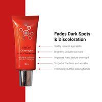 LifeCell Retinol + Vitamin C Overnight Hand Treatment – Anti-Aging Hand Cream,Non-Greasy – 1oz