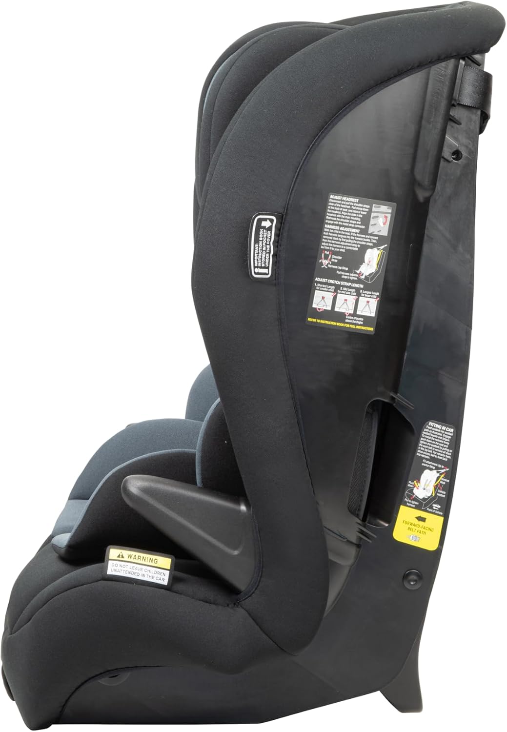 Safe-n-Sound Urban GRO II Harnessed Car Seat, Comfortable with in Built Harness Protection, Black/Grey, 6 Months – 8 Years (8040)