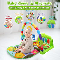 Baby Gym Play Mats,Kick & Play Piano Gym for Infants Baby