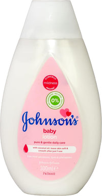 Johnson's Baby Lotion 300 ml - Pure & Gentle Care - Pack of 3
