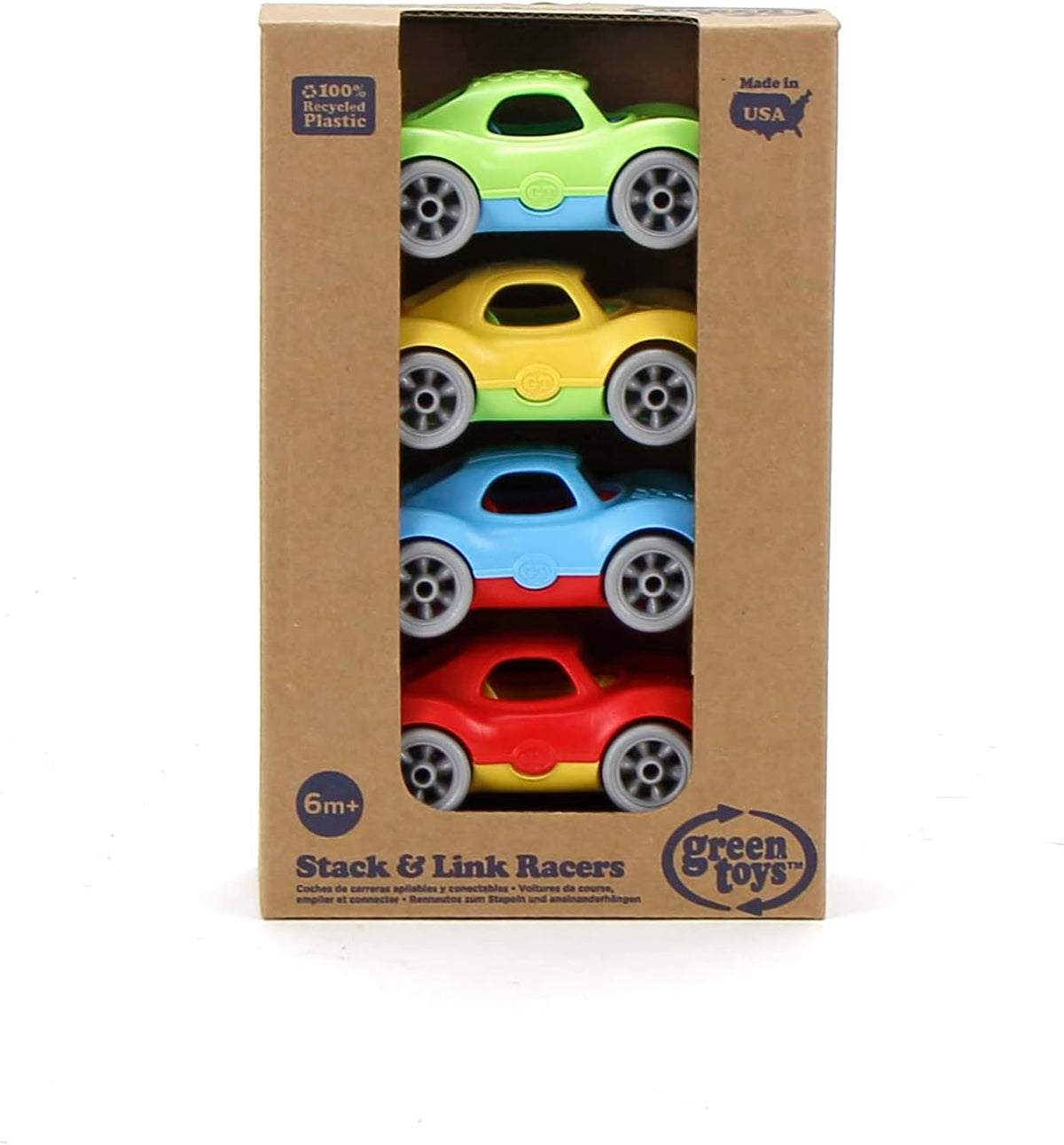 Green Toys - Stack & Link Racers